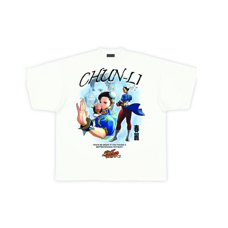 Street Fighter - Chun-Li - T-Shirt White