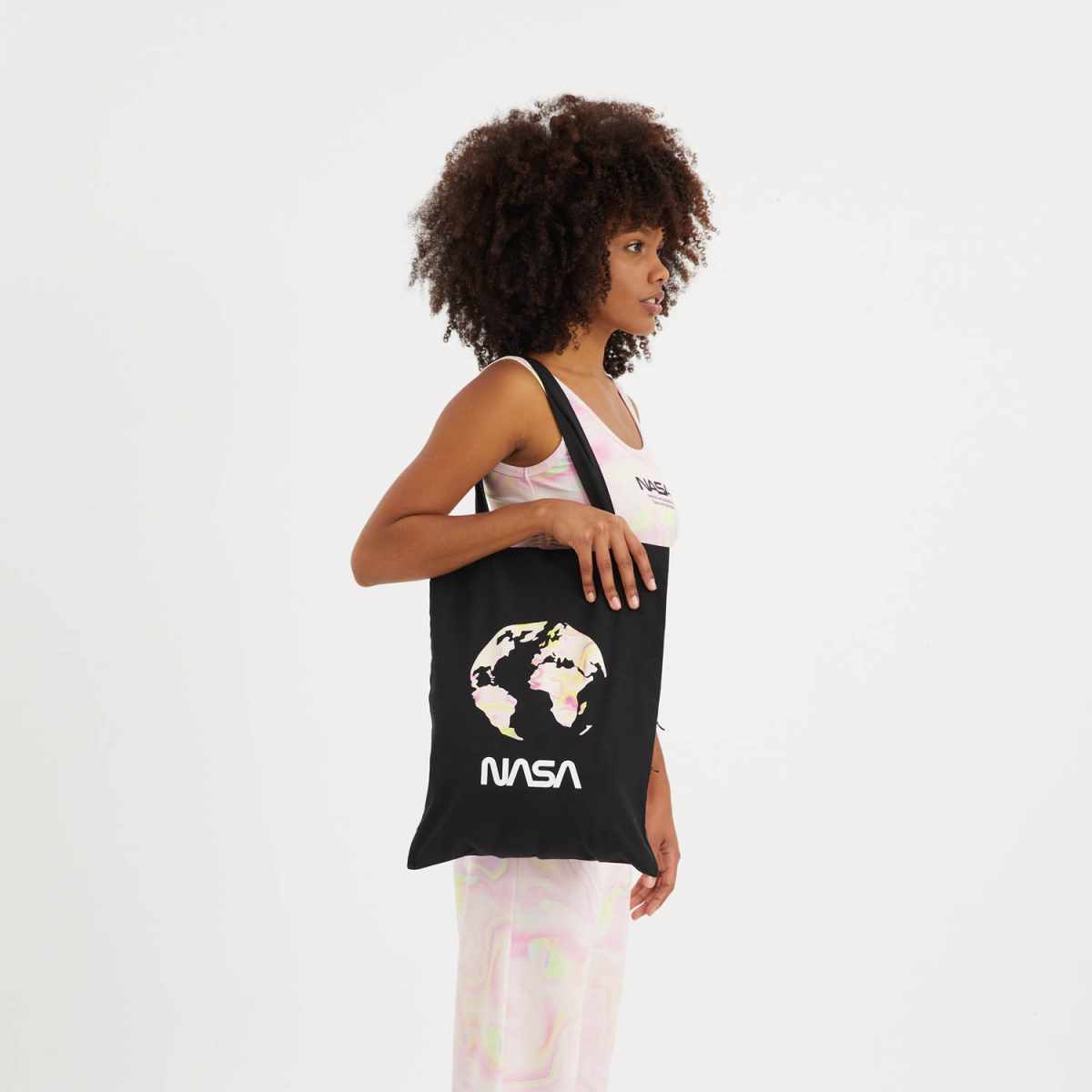 NASA - EARTH LOGO - TOTE BAG