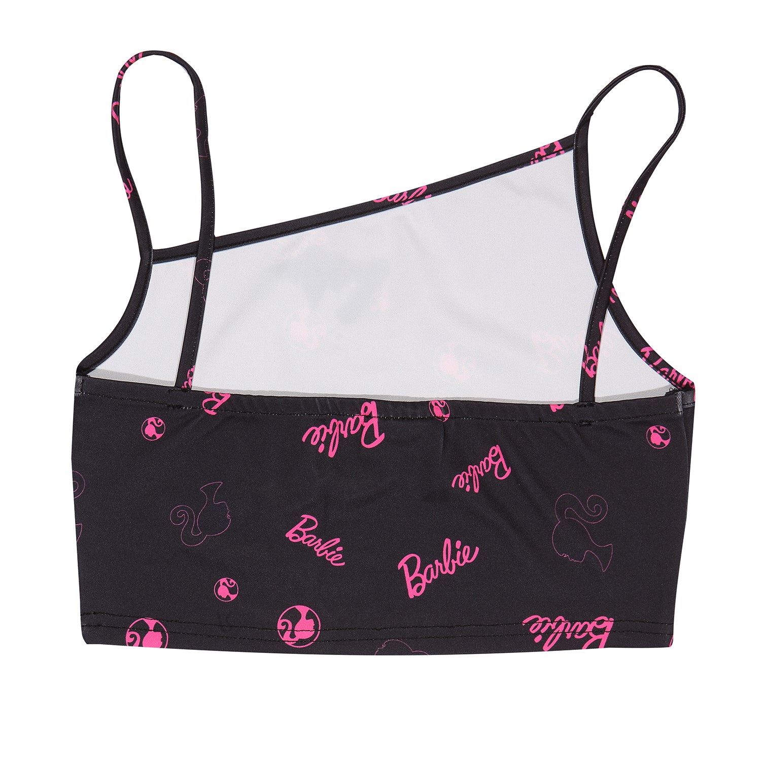 BARBIE - REPEAT LOGO - STRAPPY AOP TOP