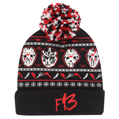 Freitag, der 13. - Mask Ski Pom Beanie - Pom Beanie