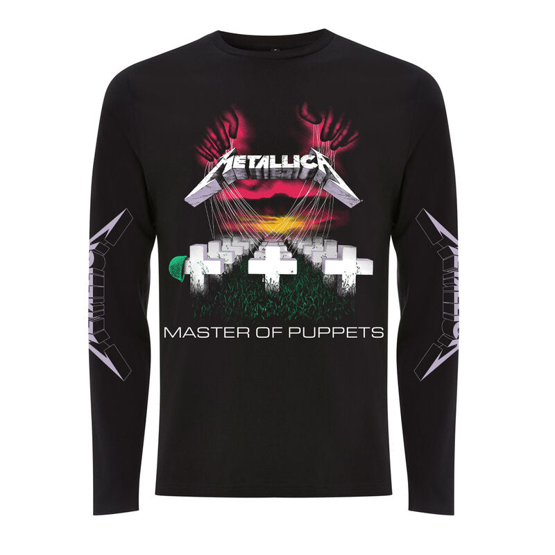 Metallica - MOP Black Longsleeve - Longsleeve T-Shirt Black