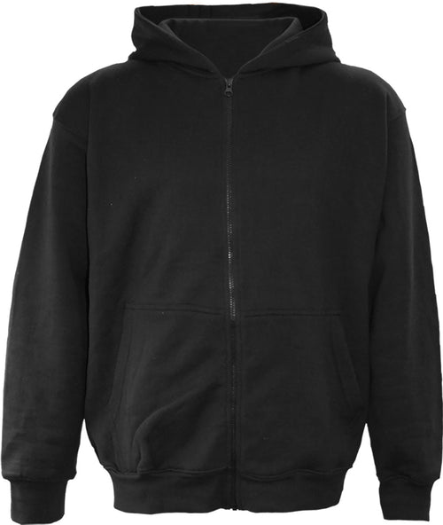 Metal Streetwear - Full Zip Hoy Black