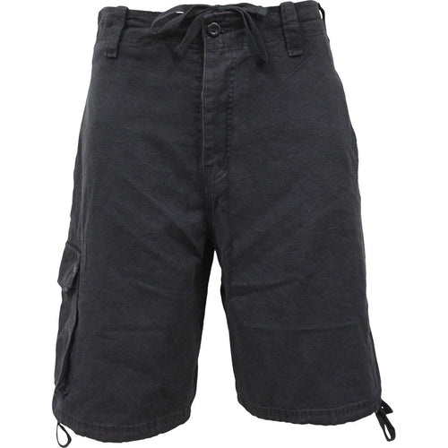 Metal Streetwear - Shorts de cargaison vintage noirs