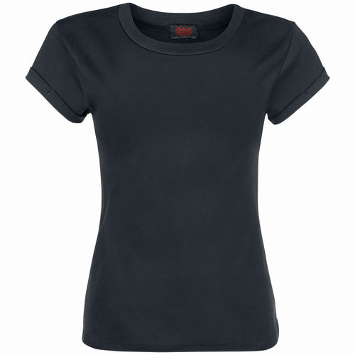 Urban Fashion - Mädchen Boatneck Cap Sleeve T -Shirt