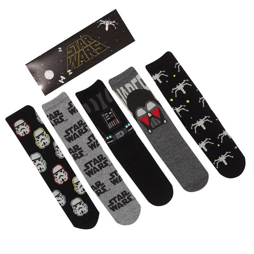 Disney Star Wars - dunkle Seite - Socken 5 Pack