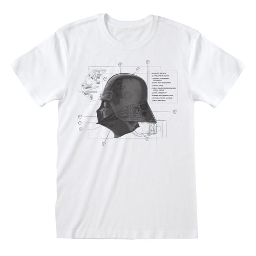 STAR WARS - MASK DIAGRAM - T-SHIRT