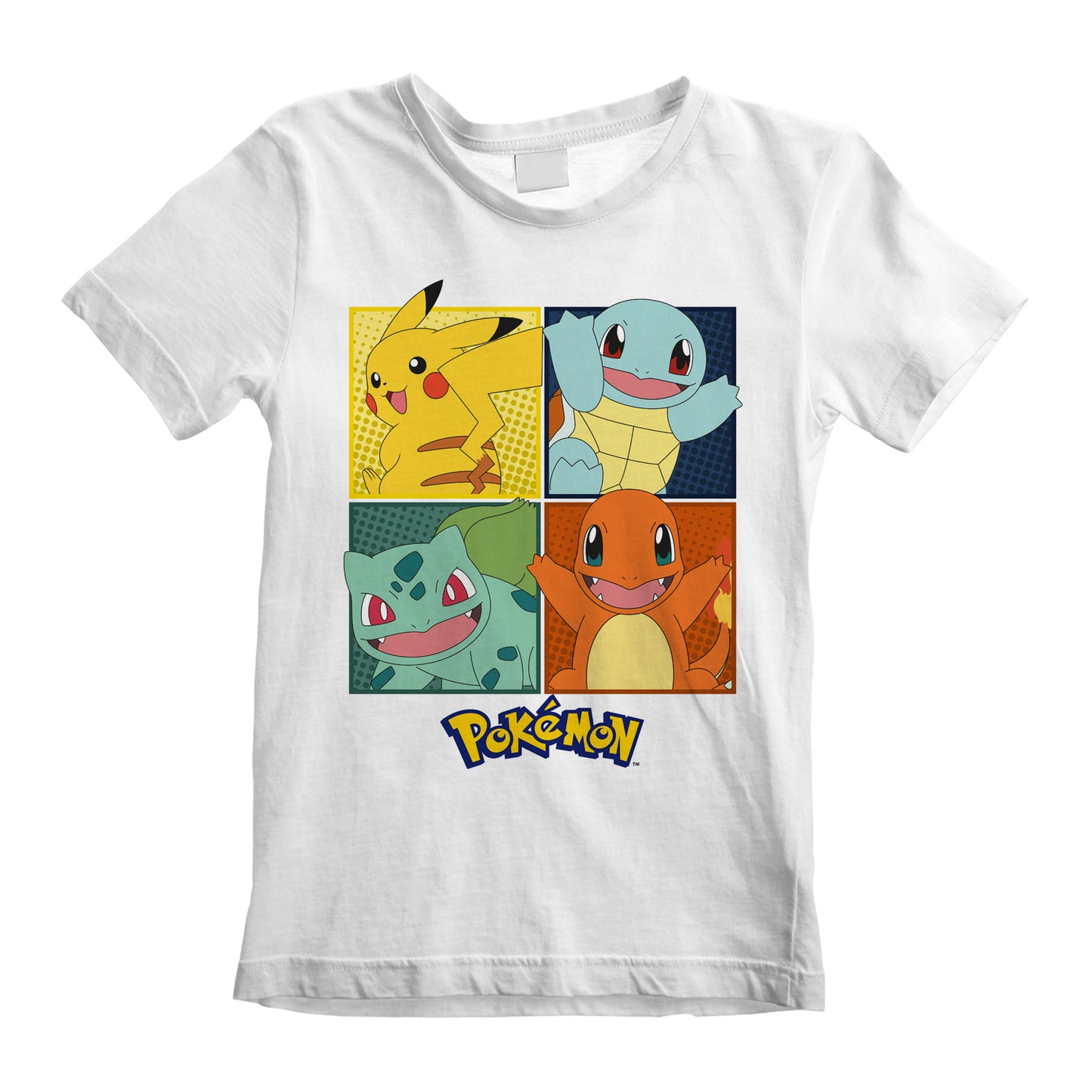 POKEMON - SQUARES - KIDS T-SHIRT