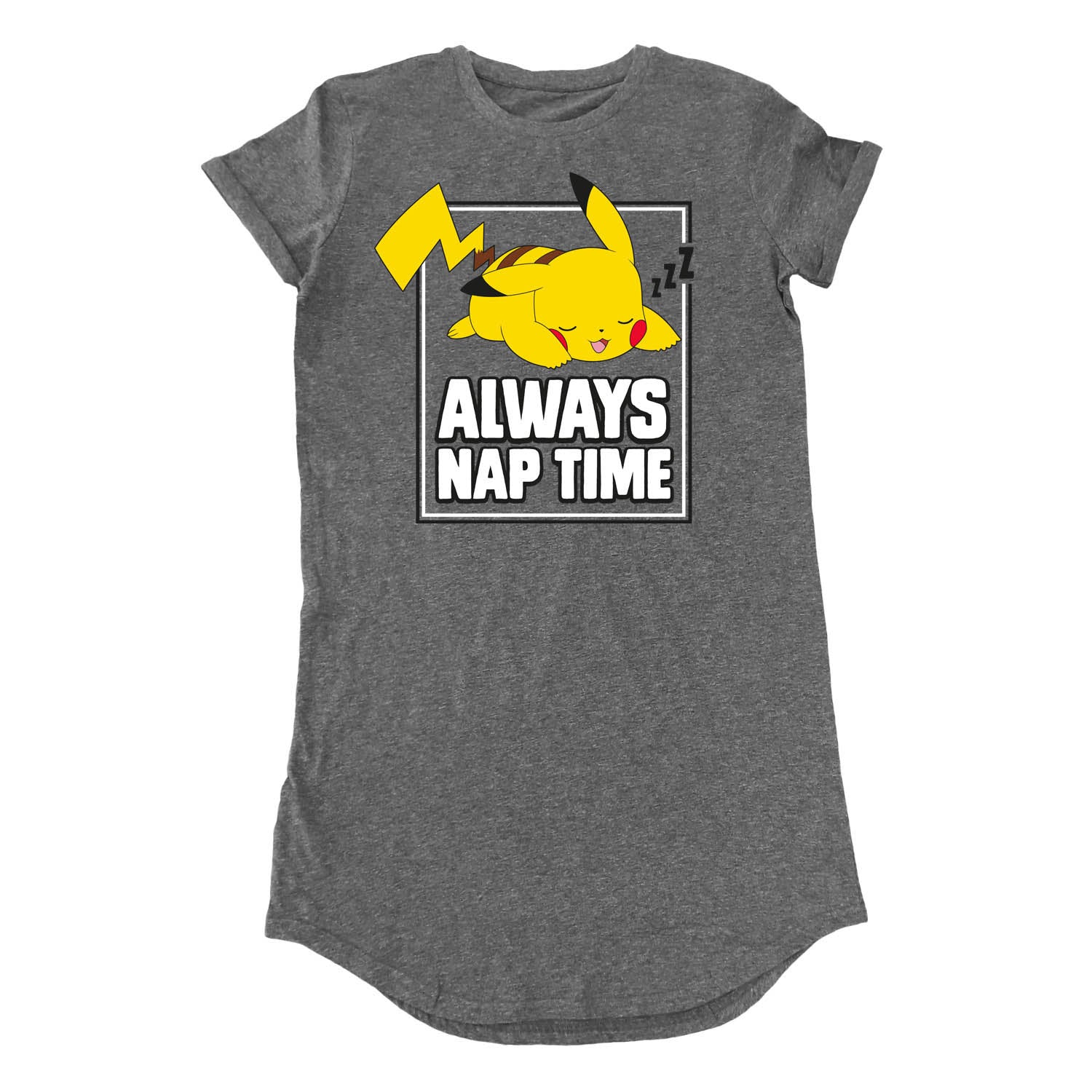 POKEMON - ALWAYS NAP TIME - T-SHIRT DRESS