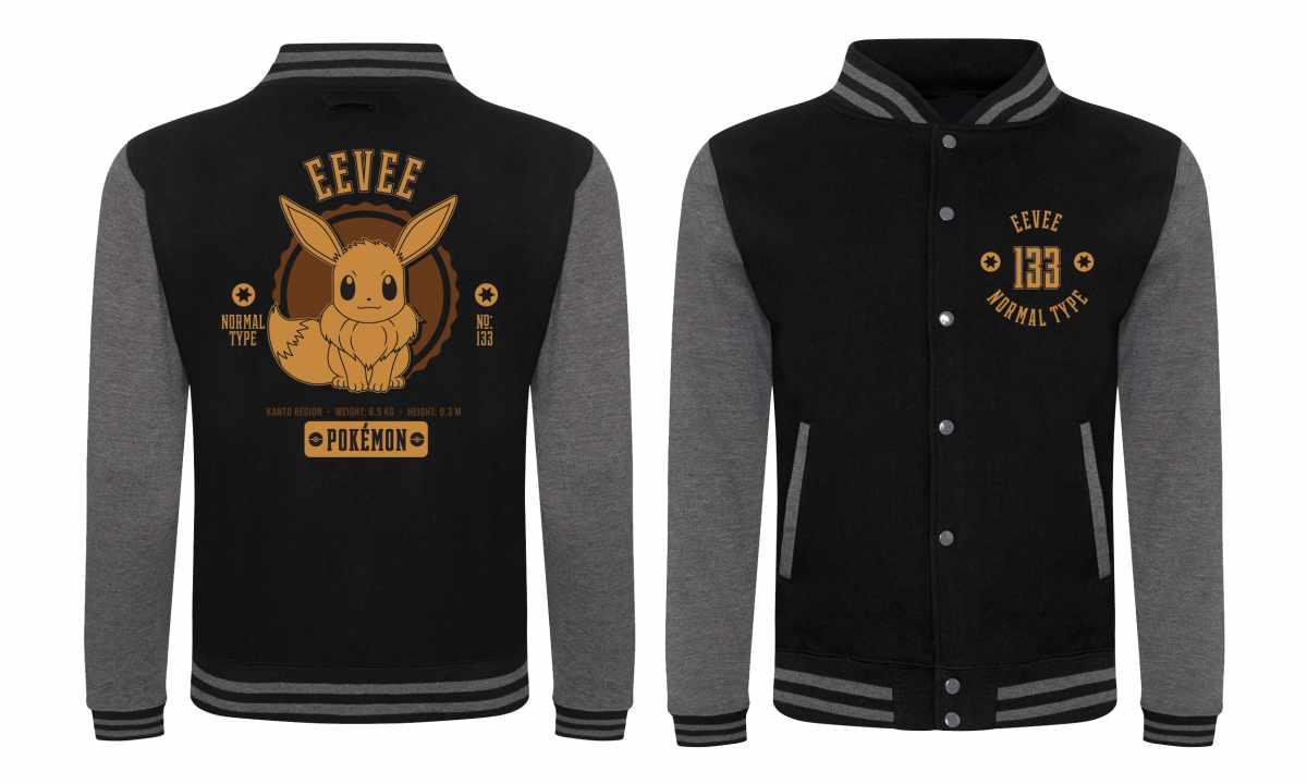 POKEMON - COLLEGIATE EVEE - JACKET VARSITY