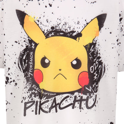 POKEMON - PIKACHU SPLAT - KIDS T-SHIRT