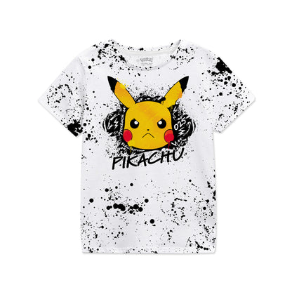 POKEMON - PIKACHU SPLAT - KIDS T-SHIRT