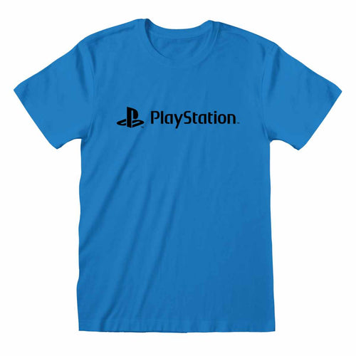 PLAYSTATION - BLACK TEXT - T-SHIRT