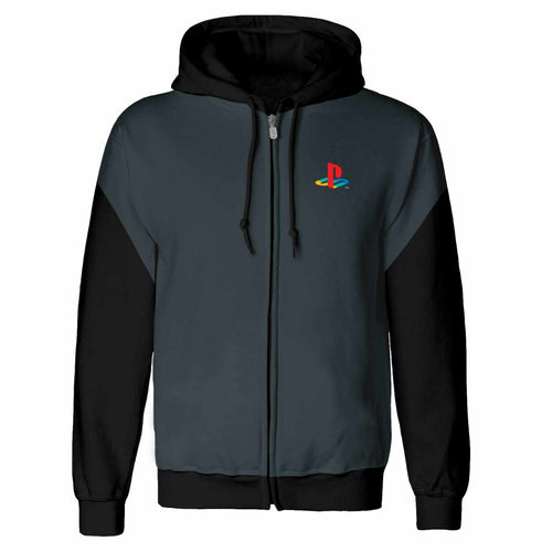 PLAYSTATION - CLASSIC LOGO - ZIPPED PULLOVER HOOD
