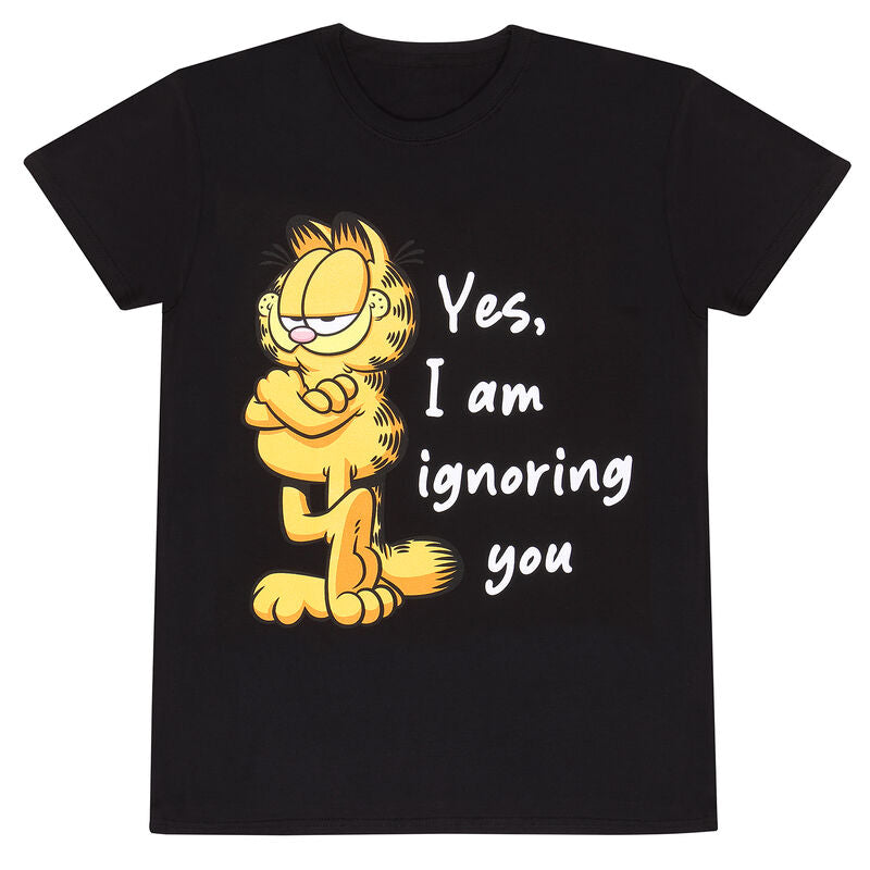 Garfield - Ignoring You - T-Shirt Black