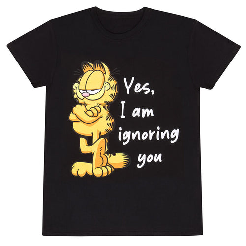 Garfield - ignoriert dich - T -Shirt schwarz