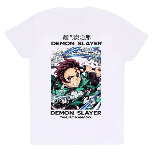 Demon Slayer - Whirlpool - T -shirt White