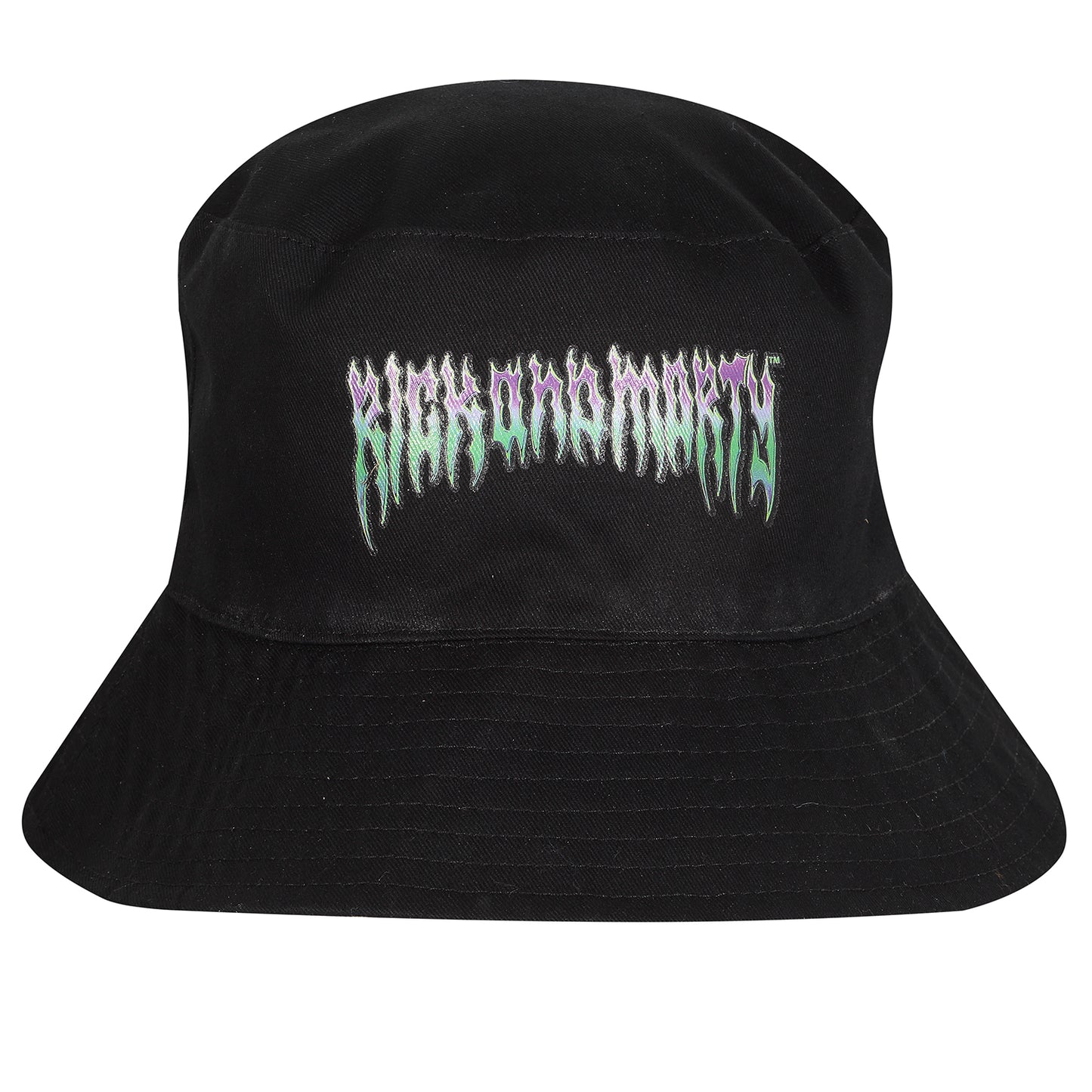 RICK AND MORTY - NEON SKULL - BUCKET HAT