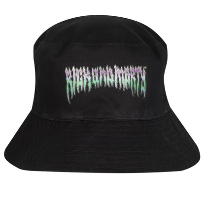 RICK AND MORTY - NEON SKULL - BUCKET HAT