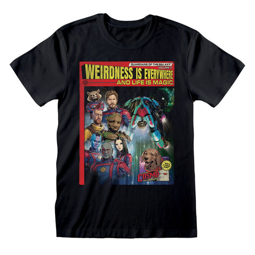 Marvel Guardians of the Galaxy Vol 3 - Guardians Magazine - T-shirt noir