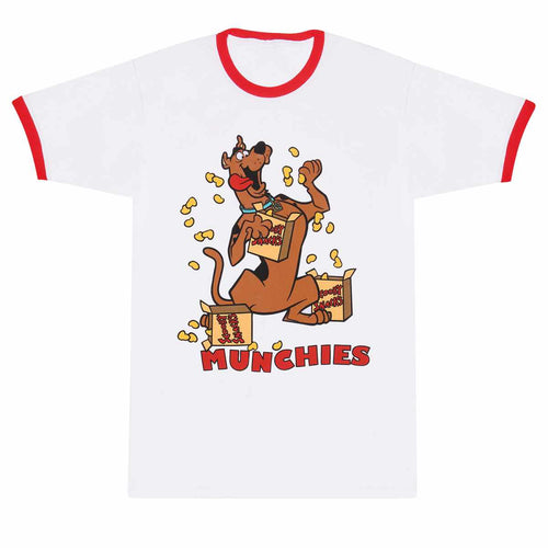 SCOOBY DOO - MUNCHIES - RINGER T-SHIRT