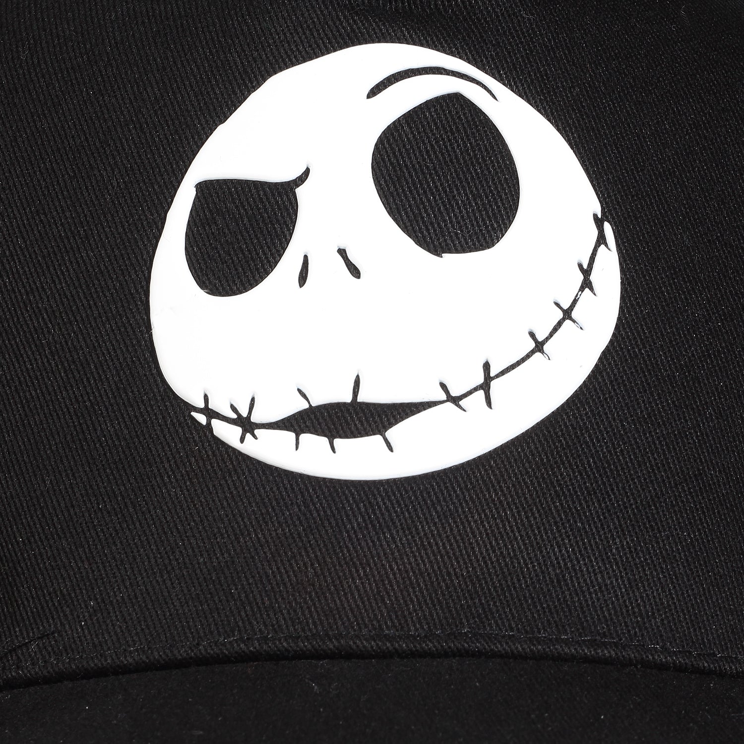 THE NIGHTMARE BEFORE CHRISTMAS - JACK RUBBER FACE BADGE - CAP