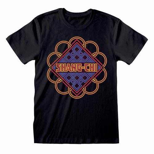 SHANG-CHI AND THE TEN RINGS - NEON LOGO - T-SHIRT