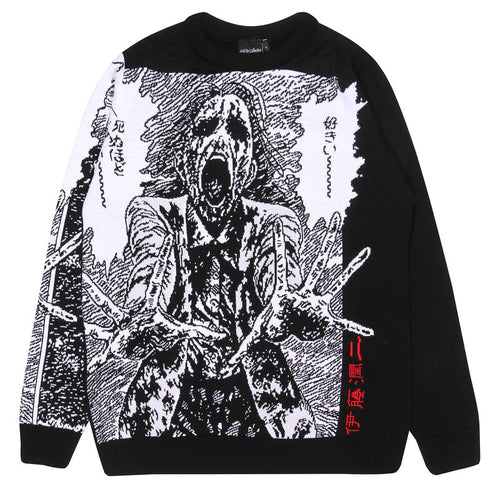 Junji Ito - Ghoul Comic (dzianin) - Knitwear