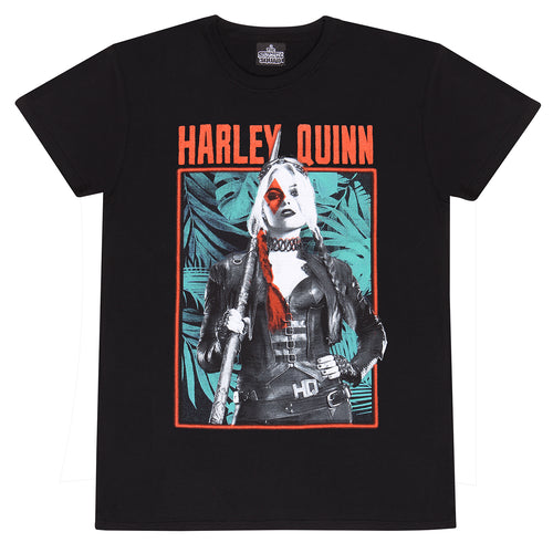 SUICIDE SQUAD - HARLEY B AND W - T-SHIRT