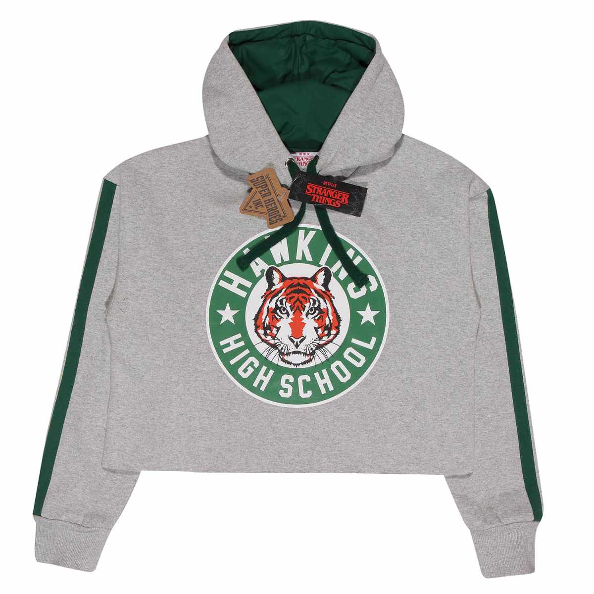 STRANGER THINGS - HAWKINS BADGE - HOODIE