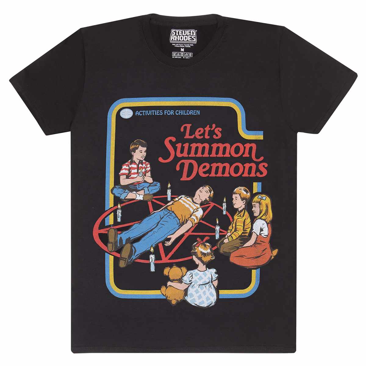 STEVEN RHODES - LETS SUMMON DEMONS - T-SHIRT