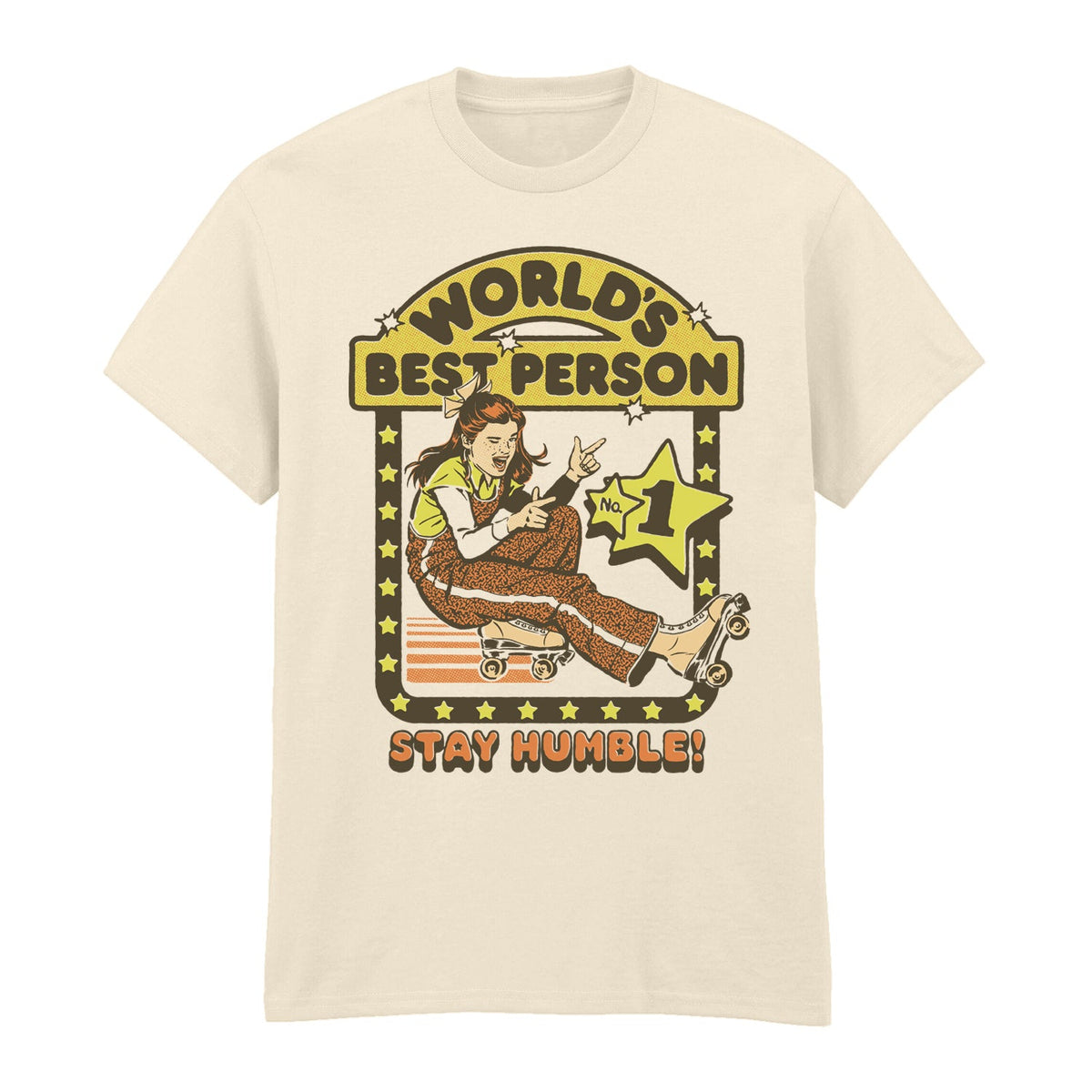 STEVEN RHODES - STAY HUMBLE - T-SHIRT – Heroes Inc.