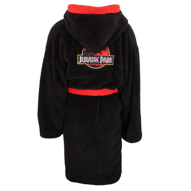 Jurassic Park - Logo Dressing Gown - Dressing Gown Black