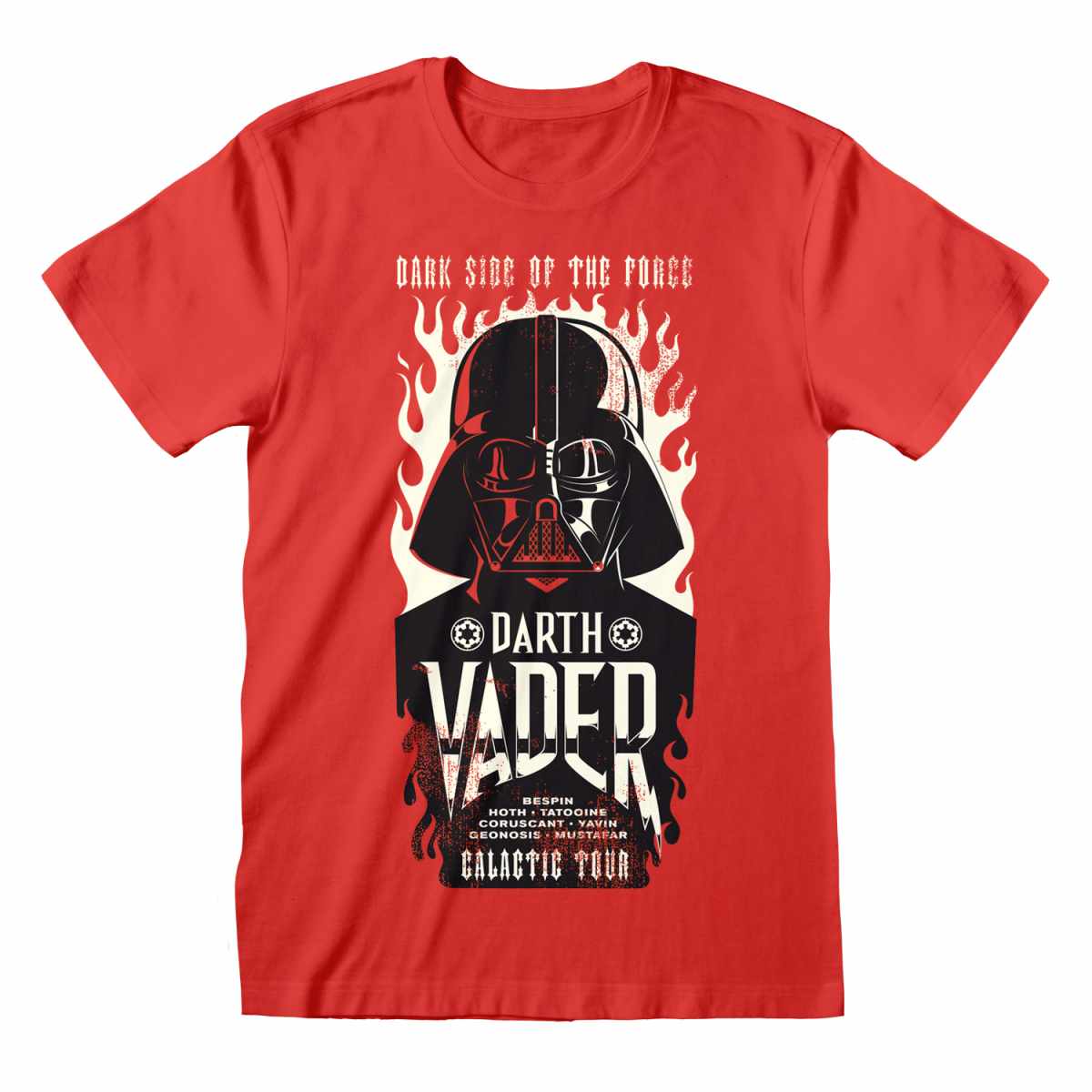 STAR WARS - VADER FLAMES - T-SHIRT