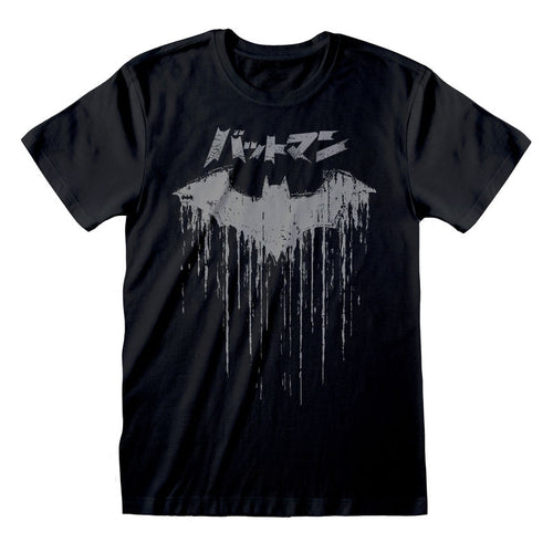 DC Batman - Logo japonais en détresse - T-shirt