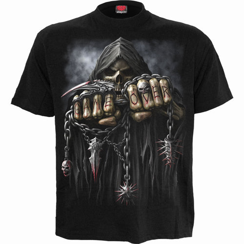 Game Over - T-shirt pour enfants noir