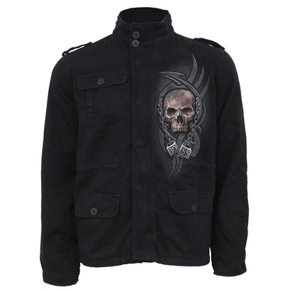 BOSS REAPER - Military Lined Jacket with Hidden Hood - Spiral USA