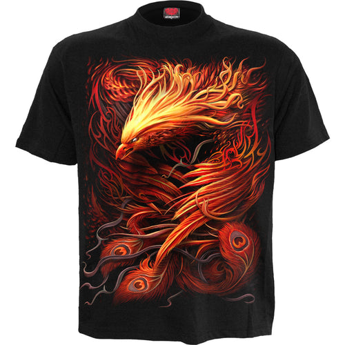 SPIRAL - PHOENIX ARISEN - T-SHIRT BLACK