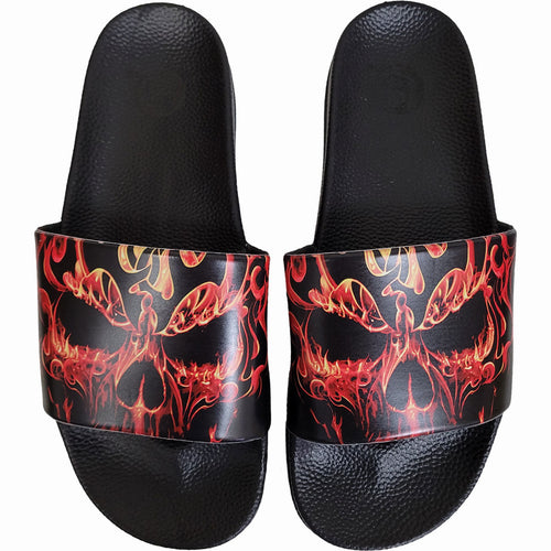 SPIRAL - SKULL BLAST - SLIDES - ATHLETIC SANDALS