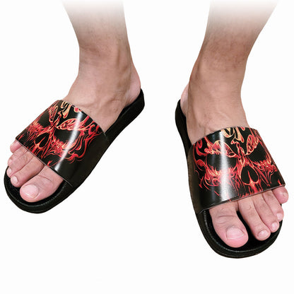 SPIRAL - SKULL BLAST - SLIDES - ATHLETIC SANDALS