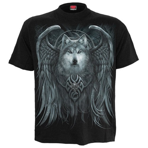 Wolfsgeist - T -Shirt schwarz