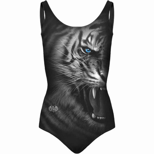 Tiger Wrap - Alllover Back Back Windered Swimsut