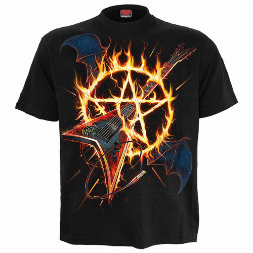 SPIRAL - HOT METAL - FRONT PRINT T-SHIRT