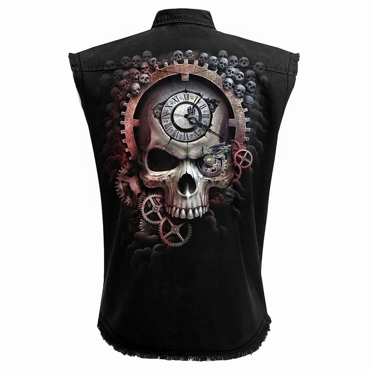 SPIRAL - REAPER TIME - SLEEVELESS STONE WASHED WORKER