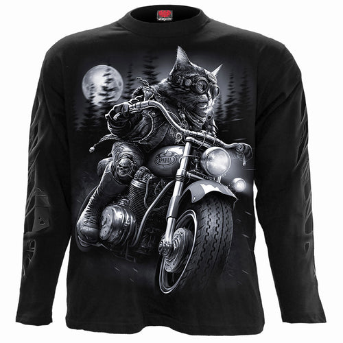 SPIRAL - NINE LIVES - LONGSLEEVE T-SHIRT