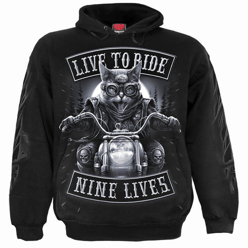 SPIRAL - NINE LIVES - HOODIE