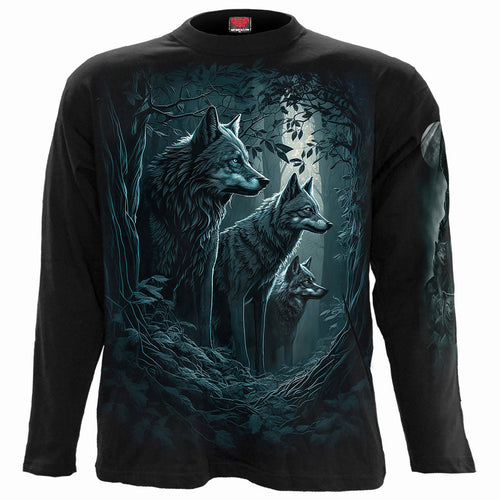 Waldwächter - LongSleeve T -Shirt schwarz