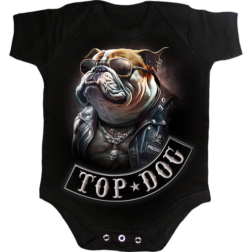 Top Dog - Baby Schlafanzug schwarz