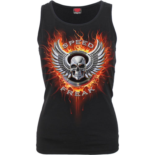 Speed ​​Freak - Razor Back Top Black