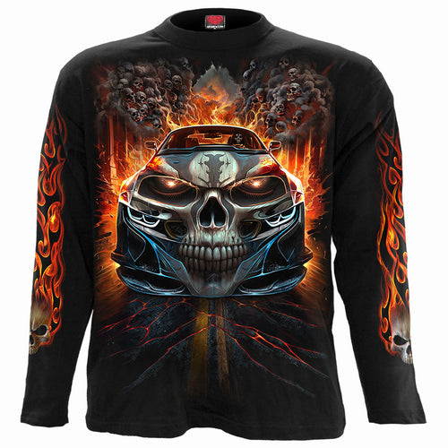 Speed ​​Freak - T -shirt longsleeve nero