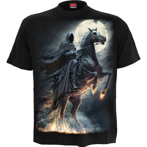 Schattenreiter - T -Shirt schwarz